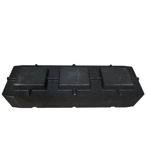 Folding rubber bracket bottom 600x100x190mm Raiser(NP-R), 1pc. CASTEL ENGINEERING